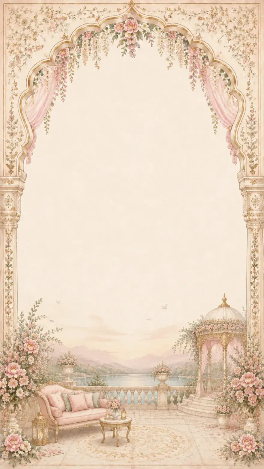 Wedding Frame Background